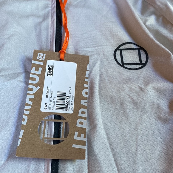 Mens Le Braquet TEMPO JERSEY size Small - cream. (2) - Picture 3 of 6